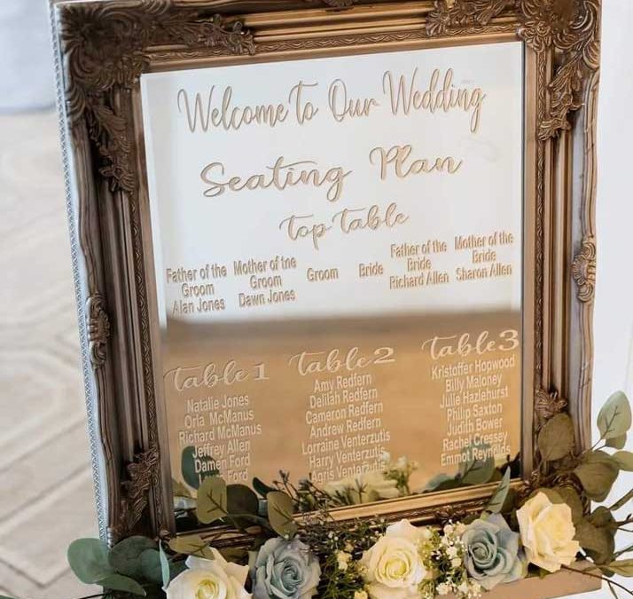 Our Collections - Mirrors and Easels - Emily Rose Events Hire