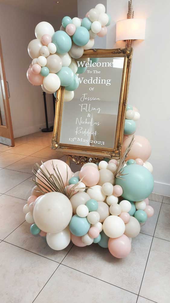 Our Collections - Mirrors and Easels - Emily Rose Events Hire