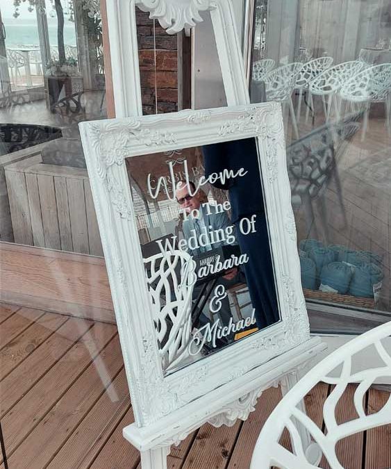 Our Collections - Mirrors and Easels - Emily Rose Events Hire