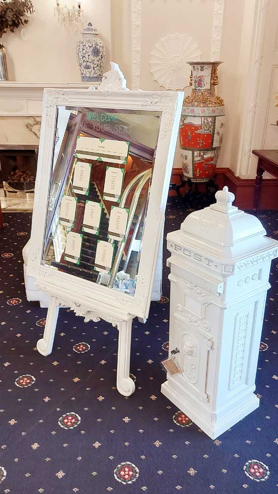 Our Collections - Mirrors and Easels - Emily Rose Events Hire