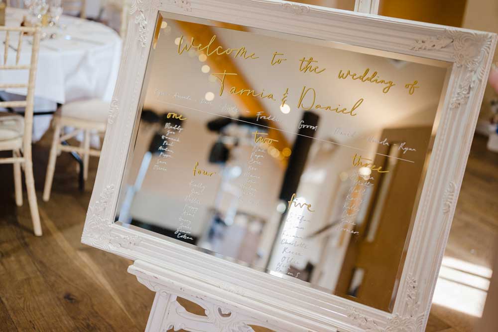 Our Collections - Mirrors and Easels - Emily Rose Events Hire