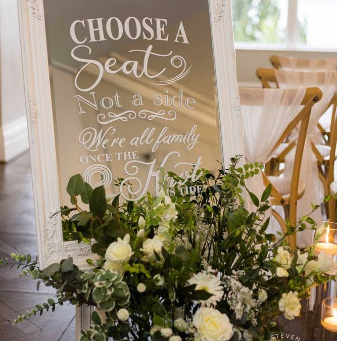 Our Collections - Mirrors and Easels - Emily Rose Events Hire