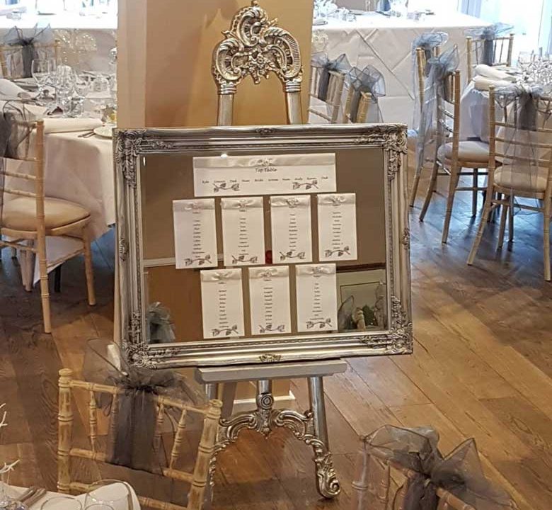 Our Collections - Mirrors and Easels - Emily Rose Events Hire