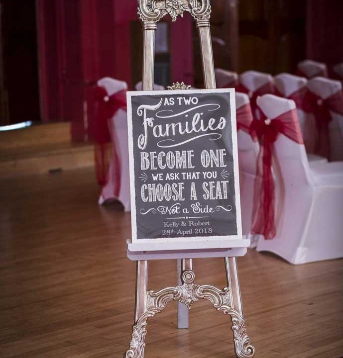 Our Collections - Mirrors and Easels - Emily Rose Events Hire